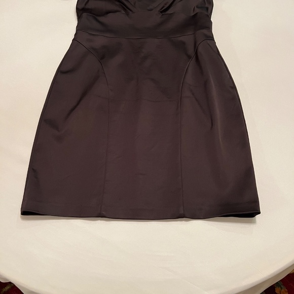 David Meister Cold Shoulder Cocktail Dress Black Sz14 - Picture 13 of 14